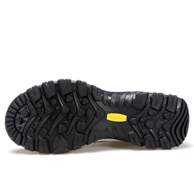 Humtto-zapatos de senderismo impermeables para hombre y mujer, botas de caza de montaña para invierno, zapatos de escalada, deportes cálidos, antideslizantes - imagen 5