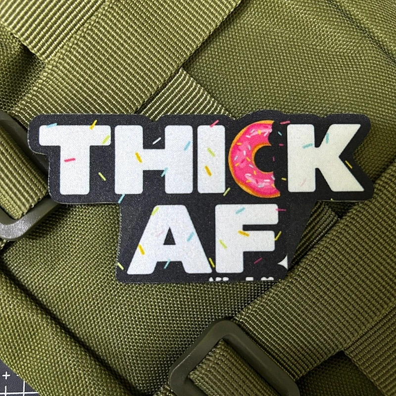 Donut Morale Parche táctico gancho-bucle adhesivo para mochila militar - imagen 4