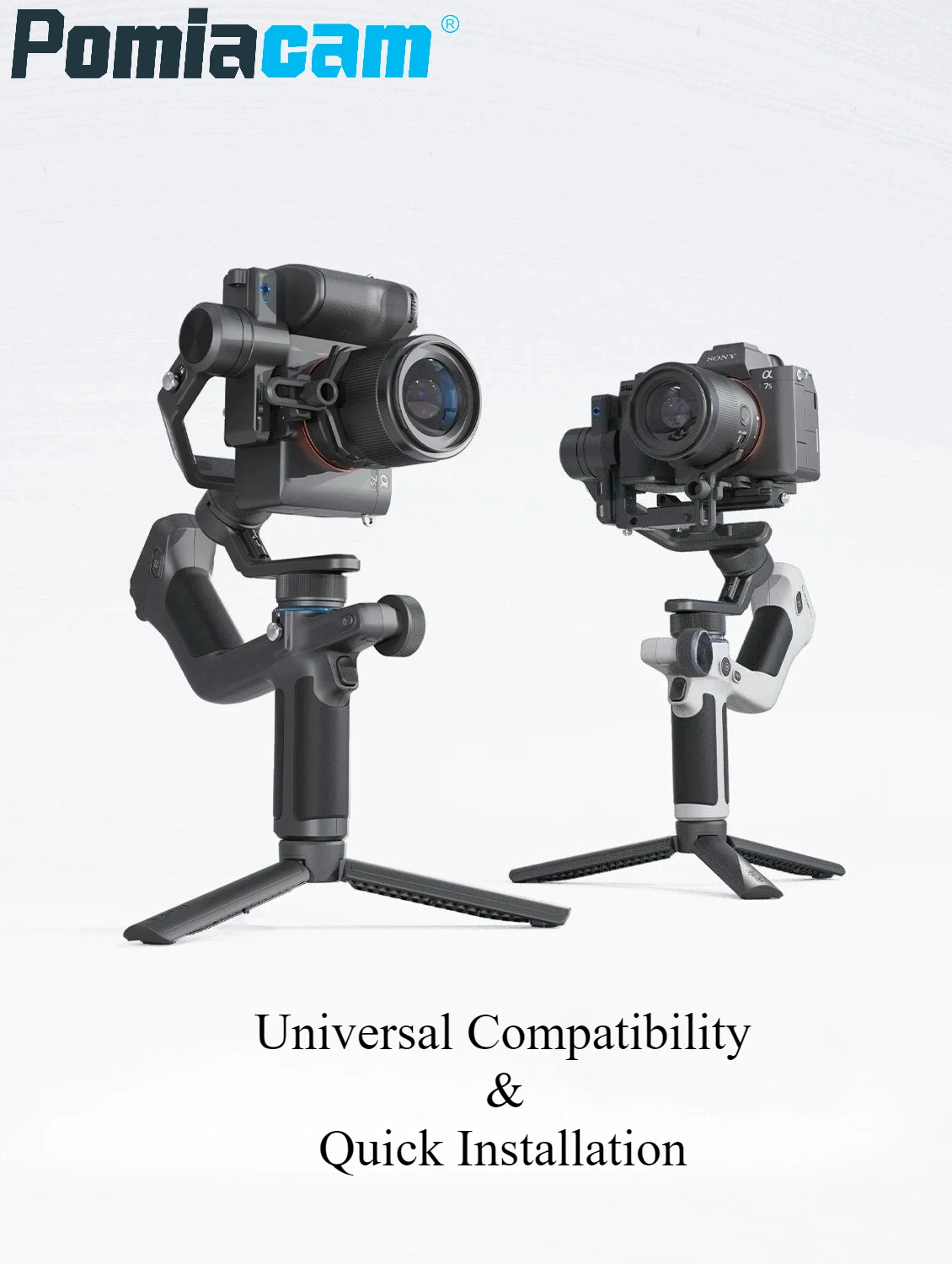 SCORP Mini-2 Estabilizador de cardán portátil todo en uno de 3 ejes con rastreador AI Sony A7III GoPro 12 iPhone 15 Pro Samsung S24