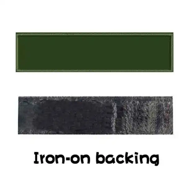 army green IRON-ON