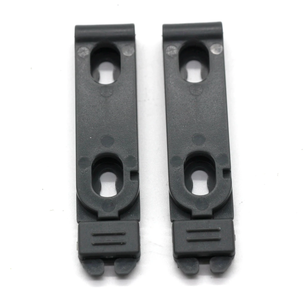 2 uds 4 Uds. Clips tácticos Molle de 9mm abrazadera accesorio Molle bolsa de revista de concha suave funda de cuchillo Universal Clips traseros Clip de cuchillo - imagen 4