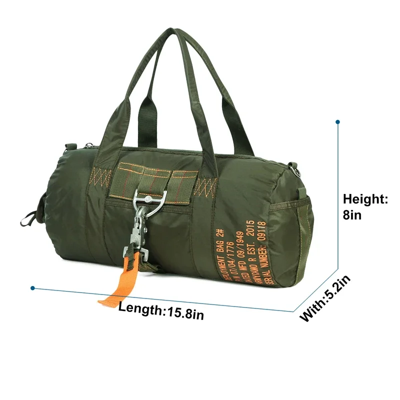 LQARMY bolsa de gimnasio de viaje bolsas de Fitness impermeables bolsa deportiva para hombres y mujeres bolsa de Yoga ultraligera portátil al aire libre - imagen 5