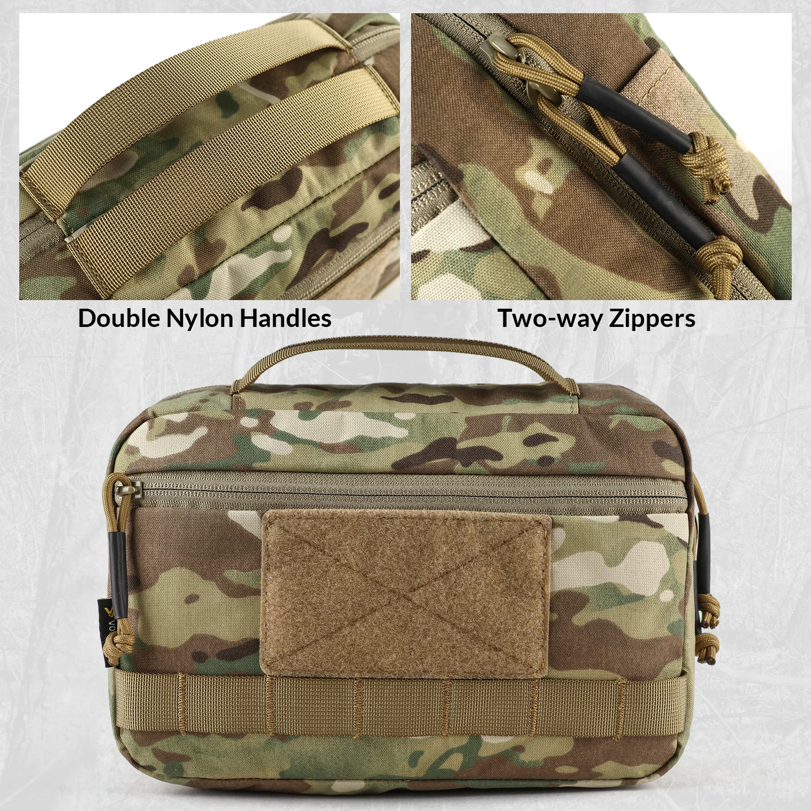 AQzxdc PTG Bolsa de aseo colgante Bolsa de cosméticos de maquillaje para mujer y hombre Bolsa de aseo de viaje portátil impermeable de gran capacidad - imagen 3