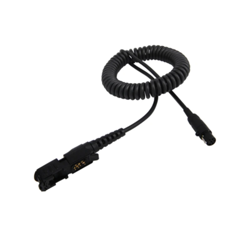 Para FCS-TACTICAL AMP auriculares tácticos V20 V60 PTT conectar Cable adaptador conector estándar KN6 a BAOFENG KENWOOD TYT - imagen 4