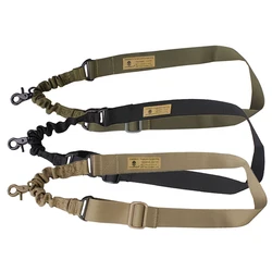 Emersongear correas de nailon multiusos duraderas Rifles Sling táctico de un solo punto Bungee Sling rápidamente EM2421