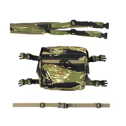 Kit de bolsa de expansión para plataforma de pecho SS LBV, colgador de pecho táctico 34A, bolsa para revistas, riñonera para caza al aire libre