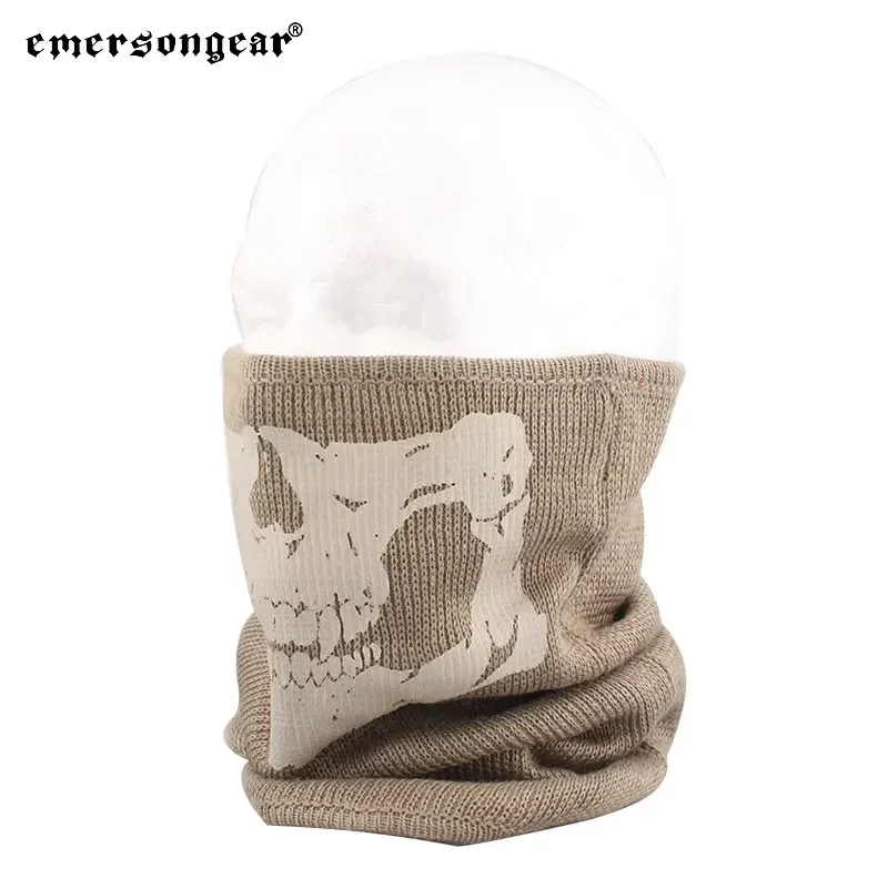 Emersongear, polaina táctica Merino Proline para el cuello, velo de lana para la cara, máscara de francotirador, bufanda, deportes, senderismo, ciclismo, caza, deportes al aire libre SG - imagen 2