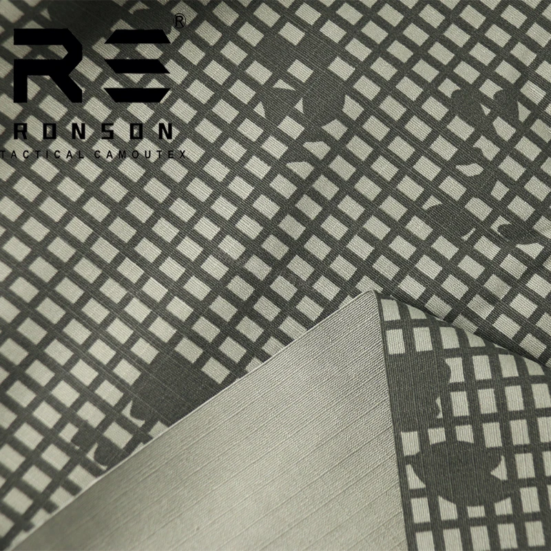 1,5 M X1 M DIY Nylon Plaid noche camuflaje tela transpirable - imagen 5