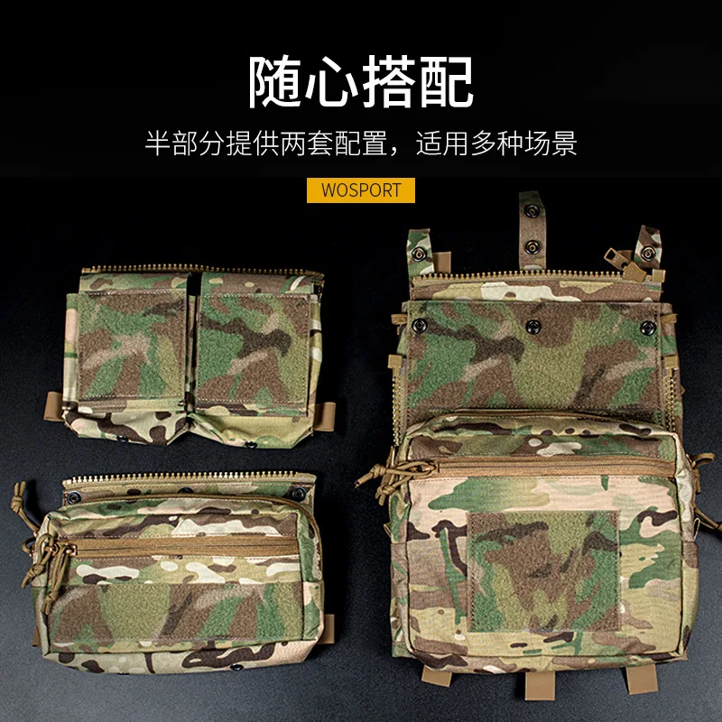 Wosport-Chaleco táctico para Lv-119, chaleco de asalto con almacenamiento expandido, sistemas Spiritus - imagen 3