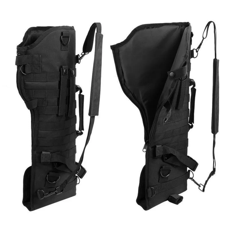 Bolsa táctica para Rifle al aire libre, funda para escopeta M4 AK, Molle, nailon, soporte para armas de caza, Airsoft, bolsas para pistola de Paintball - imagen 5