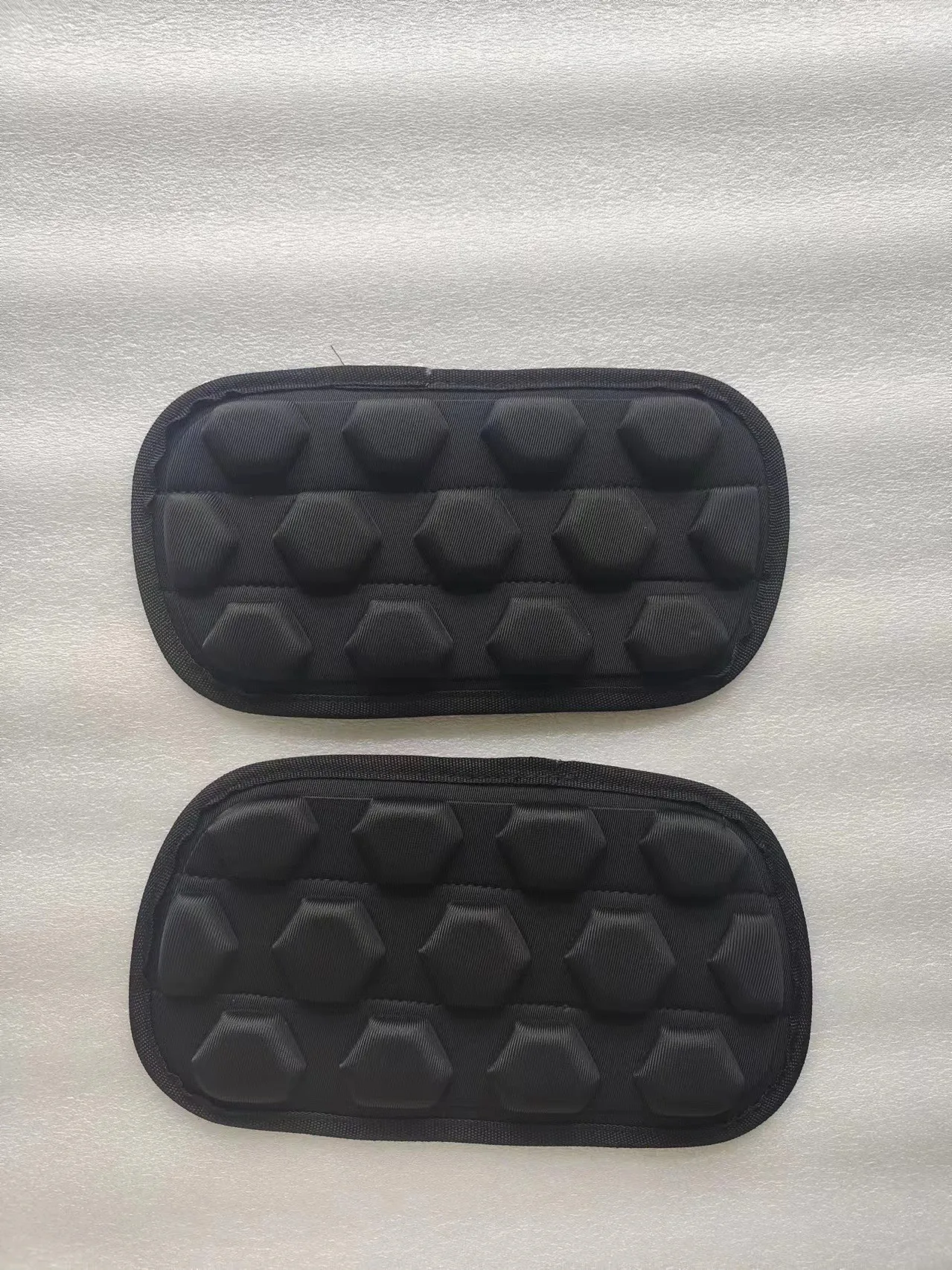 2 unid/set chaleco táctico almohadilla acolchada de cintura Eva negra - imagen 2