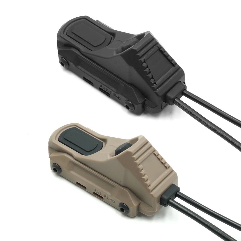Nuevo SPECPRECISION unAXON interruptor remoto Dual SF y grúa/2,5mm/3,5mm cables de enchufe láser Cable de 7 "accesorios de luz táctica - imagen 5