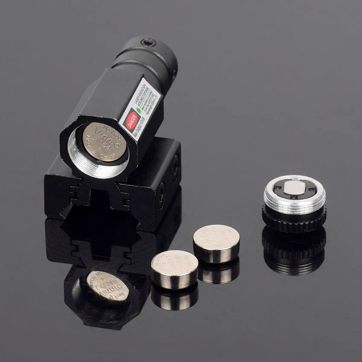 Mini mira láser táctica de punto rojo para Rifle, pistola de caza de tiro con 650nm ajustable, montaje en riel de 11/20mm - imagen 5