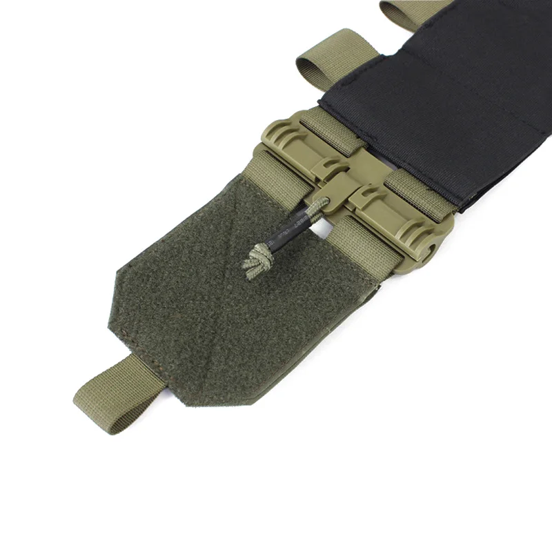 Chaleco Militar táctico de liberación rápida, cinturilla lateral FCSK con Triad elástica, bolsa Mag, hebilla deslizante de túnel para AVS JPC, 2 unids/set - imagen 3
