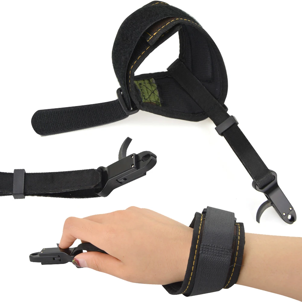 360 °   Mandíbulas giratorias, arco compuesto, herramienta de ayuda para liberar muñeca, alicates para correa de muñeca, gatillo de arco compuesto para caza, tiro, objetivo - imagen 5
