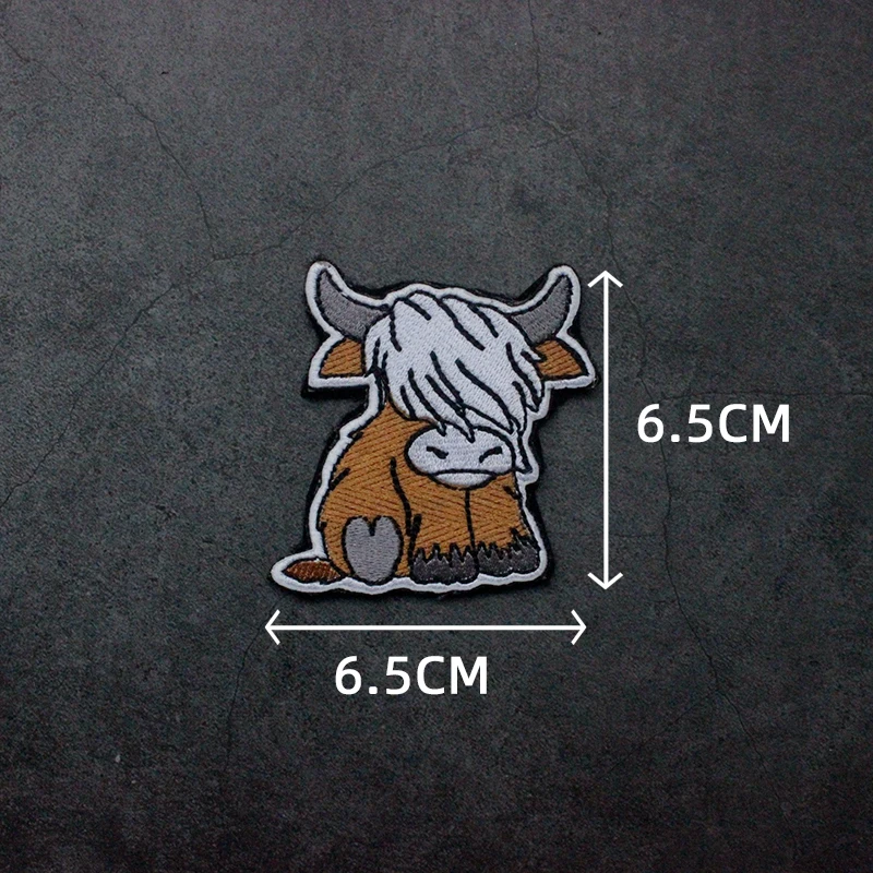 Accesorios para bolsas al aire libre, serie de animales, lobo táctico bordado, perro y ganado, bricolaje, elimina el brazalete, parches para chaqueta con gancho y bucle