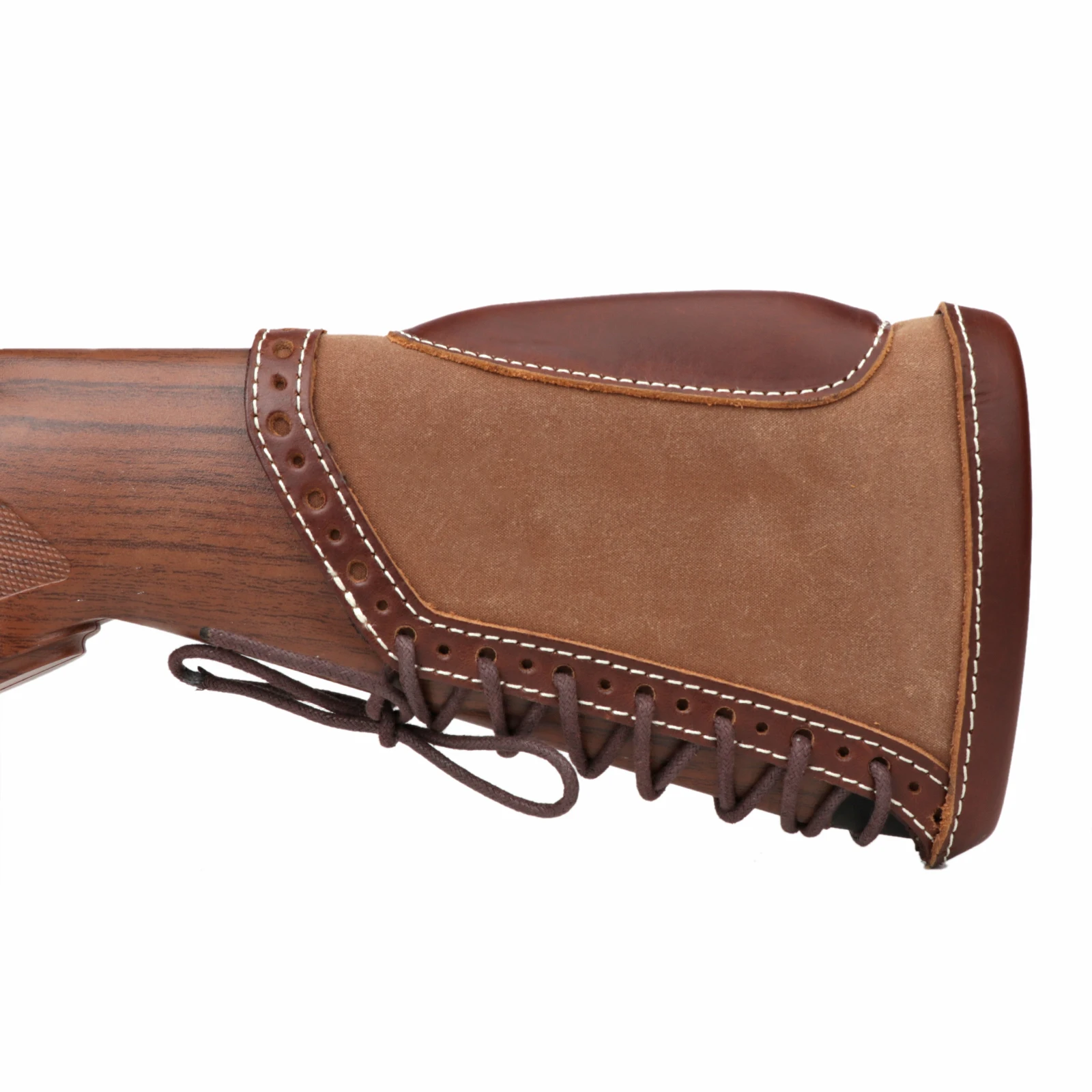 Tourbon-accesorios de caza, cubierta de culata para pistola de Rifle de lona, elevador de mejillas, almohadilla reductora de retroceso con cartuchos, soporte para balas - imagen 4