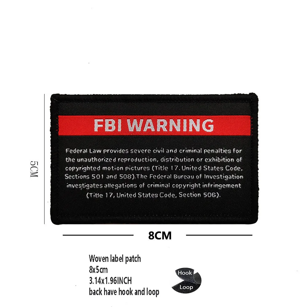 Woven label patch 45