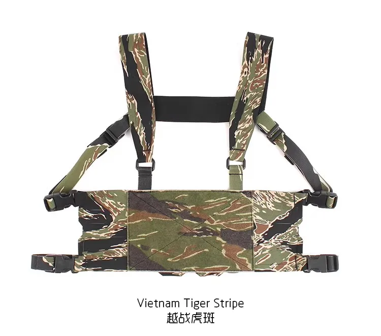 PEW TACTICAL Chesty Rig ancho estilo Ferro con bolsa airsoft