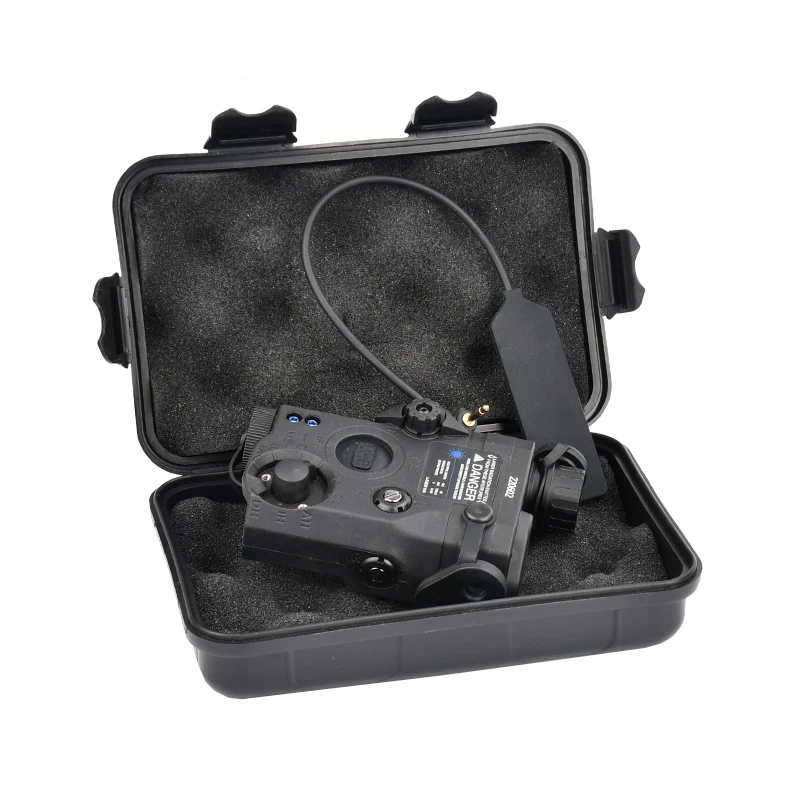 Haz de mira láser táctico PEQ15 L3 A-C Color rojo verde azul luz de relleno láser IR montaje apto al riel Picatinny estándar M1913 - imagen 3