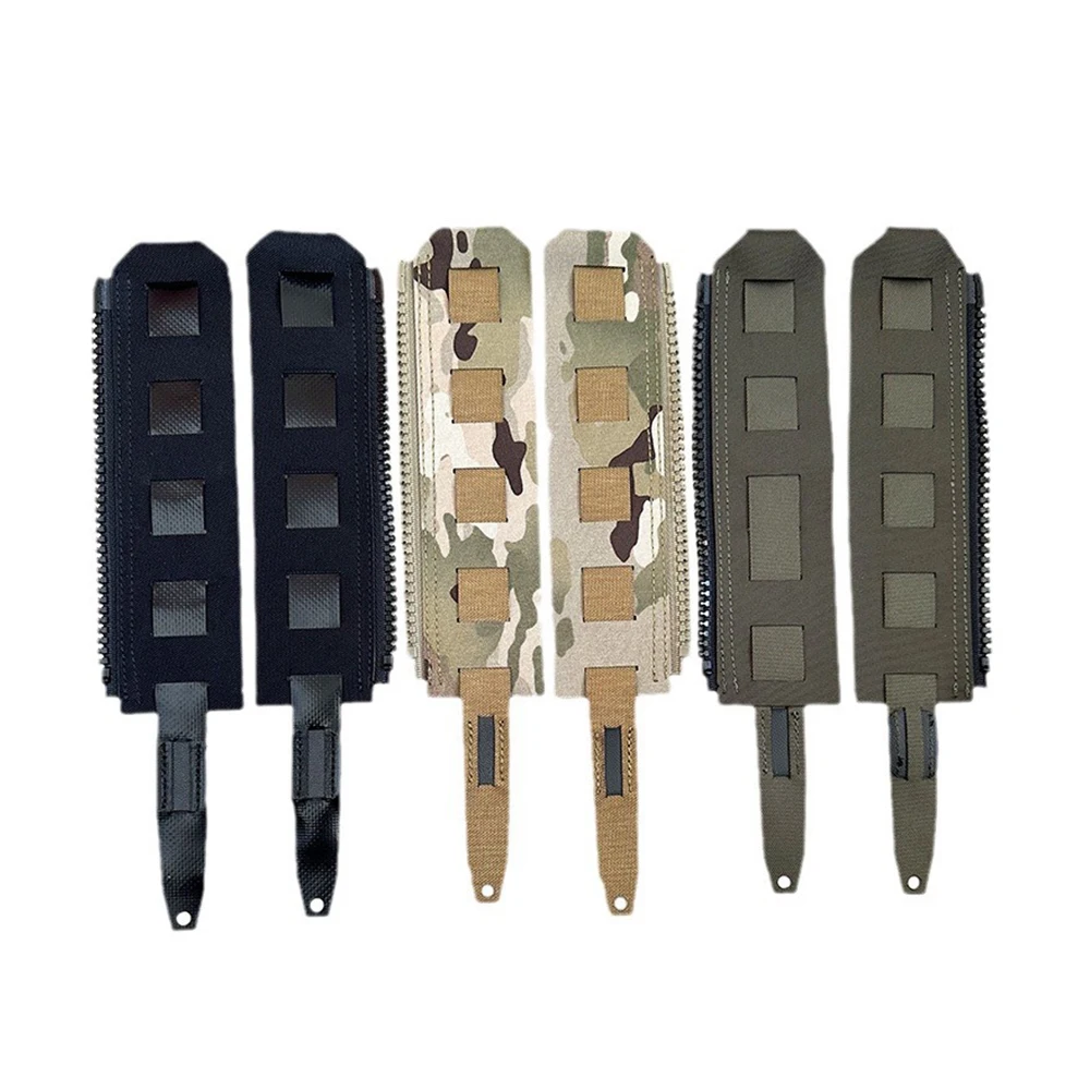 Adaptador de Panel trasero de extensión de cremallera táctica FCPC FCSK V5 No.10 accesorios de chaleco táctico con cremallera