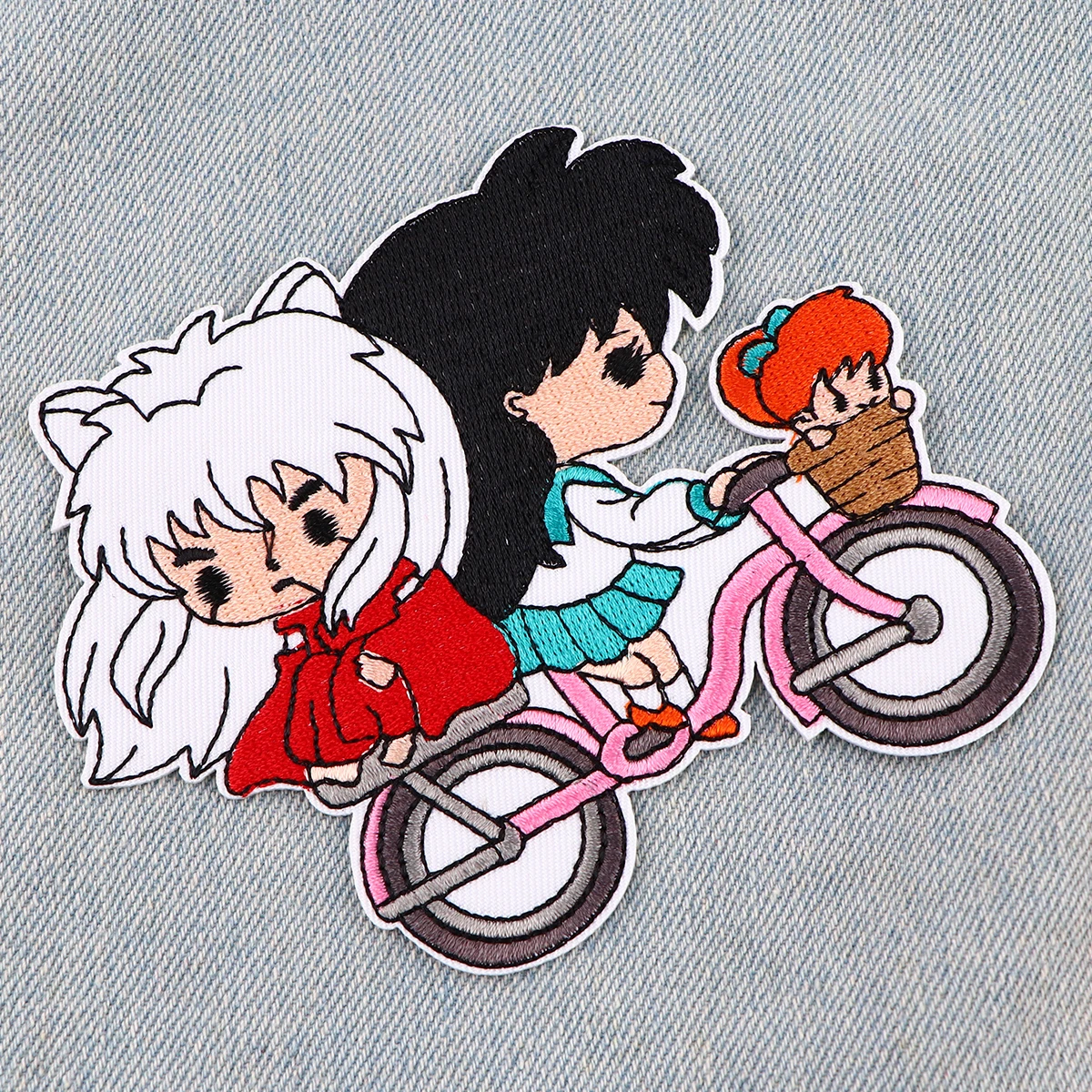 Parches de Anime japonés, parches para planchar para ropa, parches DIY, apliques bordados, parche para insignia de chaqueta - imagen 3