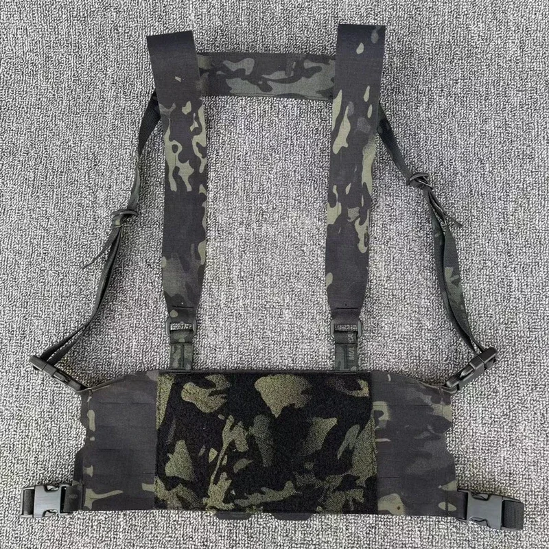 Chaleco táctico MOLLE Airsoft corte láser frontal ligero - imagen 2