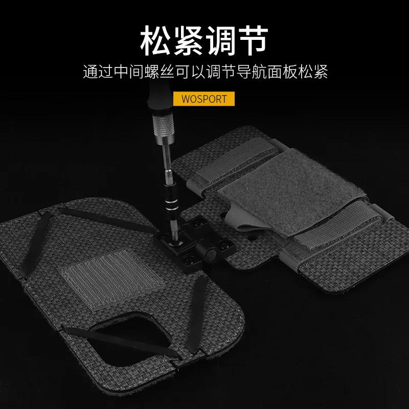 Placa de funda para teléfono móvil táctica al aire libre plegable con gancho y bucle ligero (para Apple PRO MAX) - imagen 5