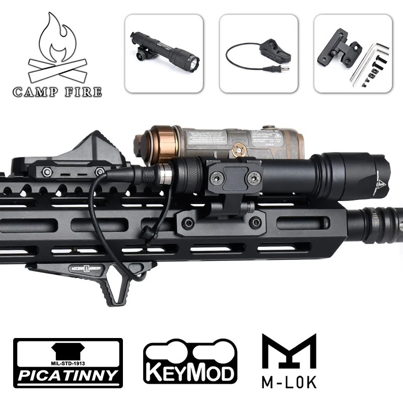 Surefire M300 linterna táctica con base Picatinny M-Lok, AXON