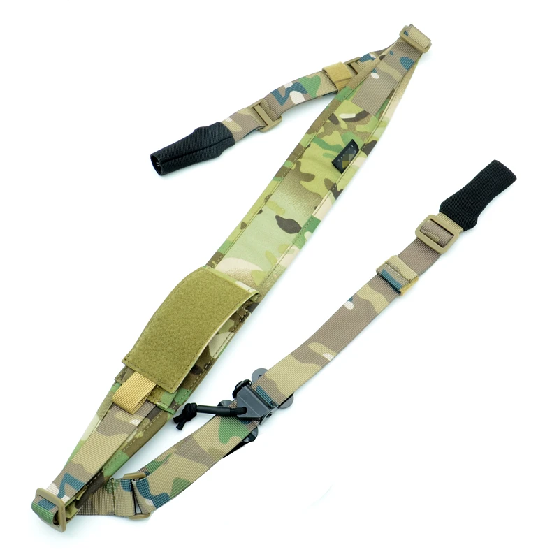 Nuevo Eslinga Modular de 2 puntos, 6cm de ancho, correa acolchada extraíble para tiro, accesorios para Rifle de caza - imagen 2