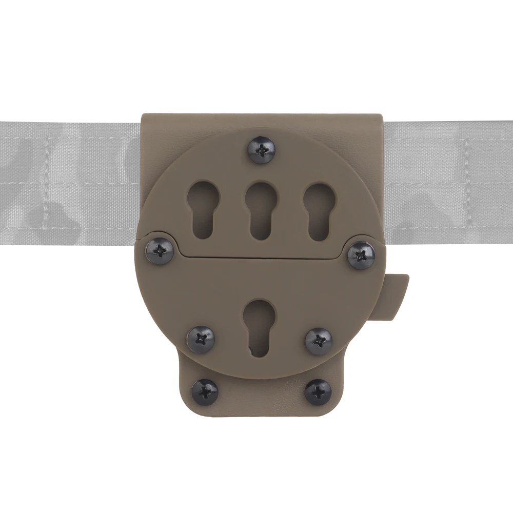 Adaptador de código de G táctico, cinturón de batalla para caza, Base de montaje ajustable de liberación rápida, funda para Airsoft, bolsa para revistas, equipo - imagen 5