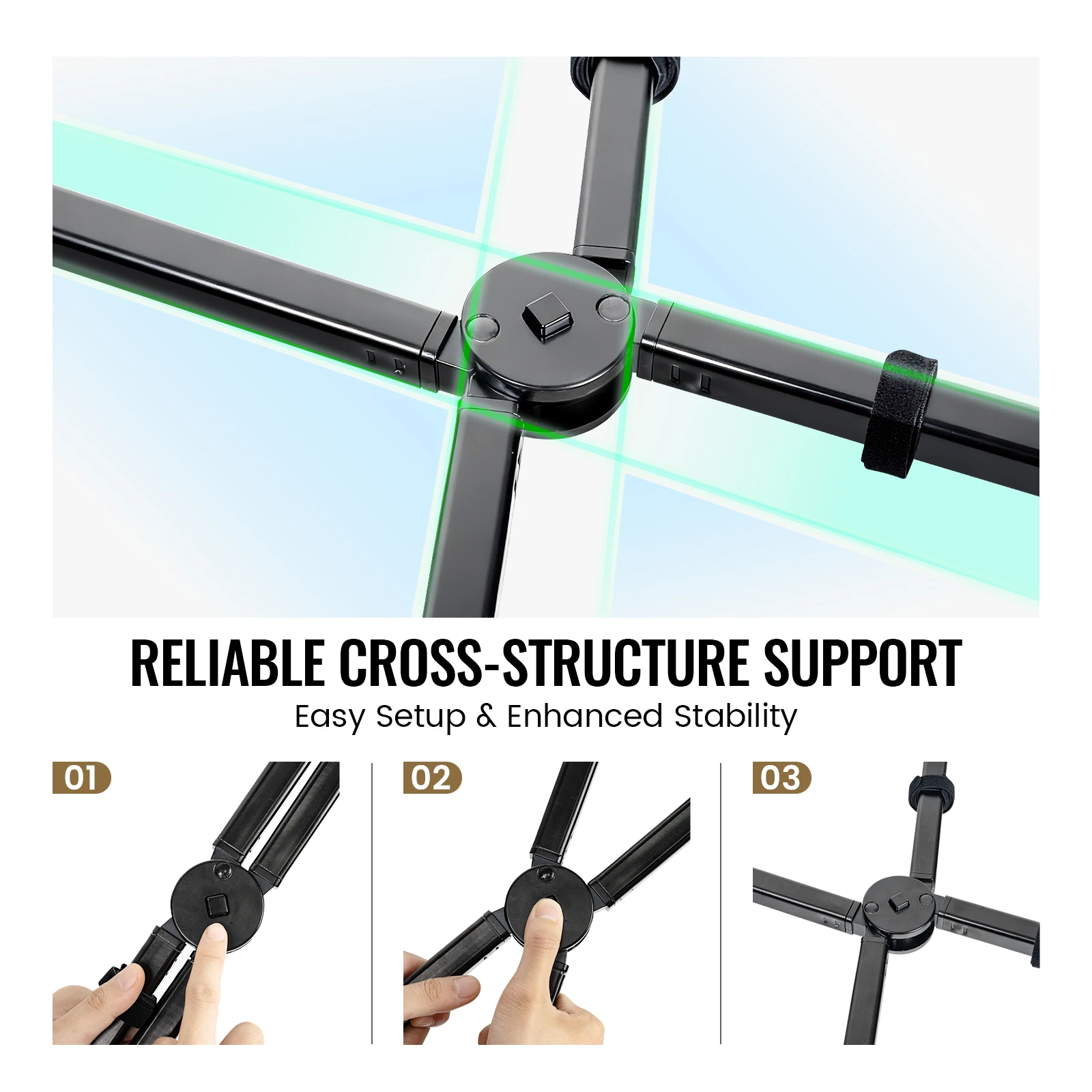 OneTigris Oasisflex silla plegable para acampar con respaldo alto - imagen 4