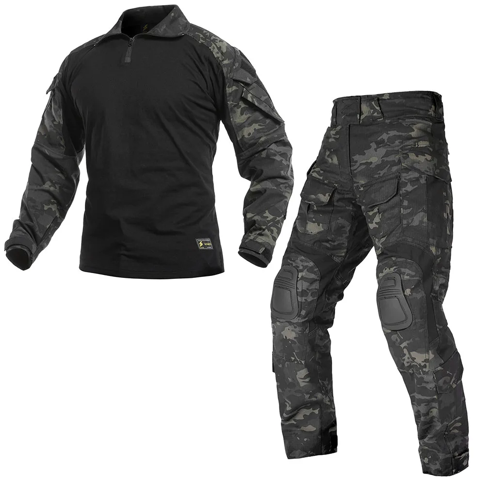 Conjuntos de uniformes tácticos G3 actualizados, nuevos trajes para hombre, chaqueta para exteriores, camisa de caza, pantalones, Tops, pantalones Cargo - imagen 2