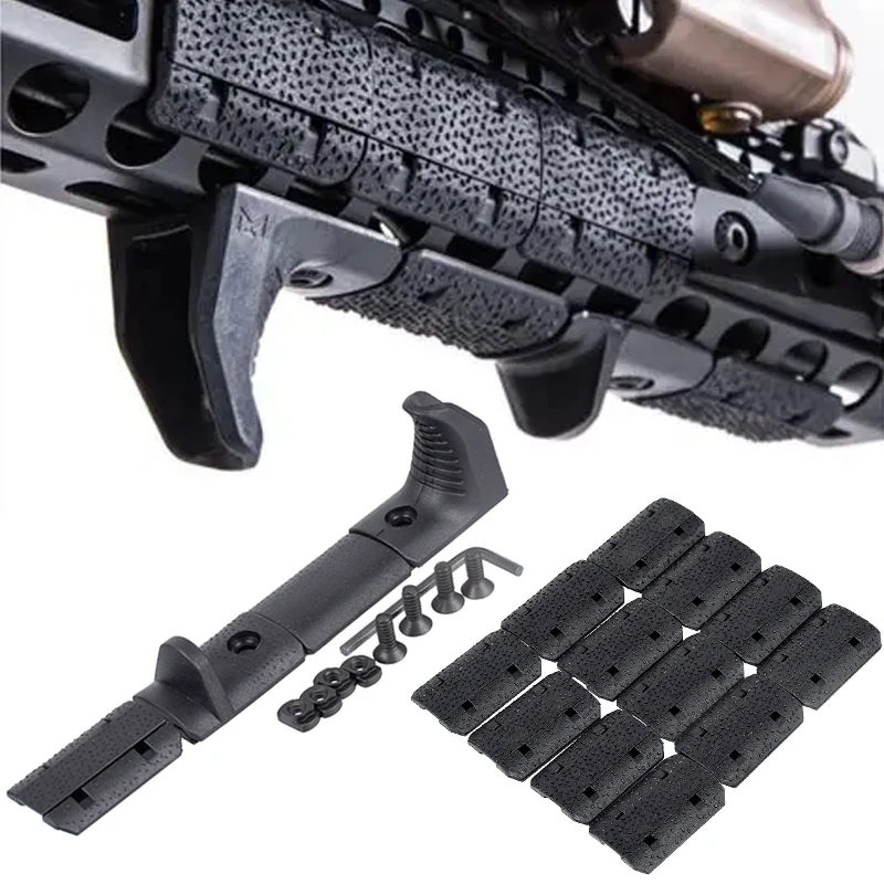 Cubierta de riel de nailon Mlok táctica de alta calidad, cubierta de riel de guardamanos M4 adecuada para riel Picatinny MLOK de 20mm - imagen 2