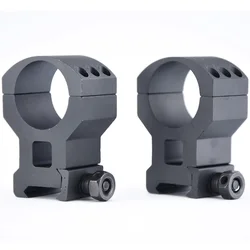 Shooin Optics 1" 25.4/30mm Diameter Medium High Profile Picatinny Scope Rings For Rifle 20mm Rail
