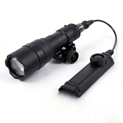 Interruptor remoto táctico SureFire M300 M600 de doble función, enchufe SF momentáneo constante, compatible con accesorios tácticos de riel Picatinny de 20mm
