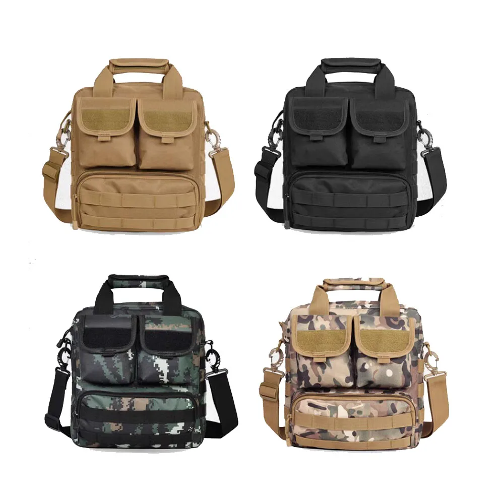 Mochila de un hombro multifuncional para exteriores, bolsa táctica para ordenador portátil, impermeable, bolsa de almacenamiento de gran capacidad - imagen 5