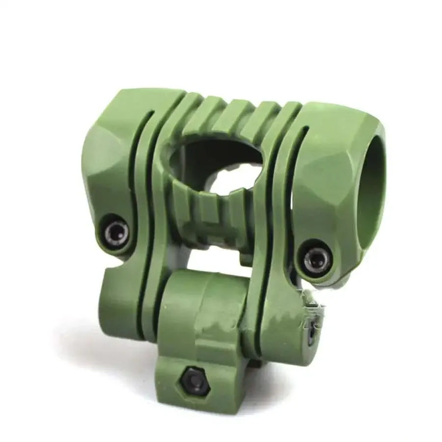 Nuevo Soporte de luz de 5 posiciones de 25mm para caza, linterna Airsoft Picatinny, riel de 20mm - imagen 5