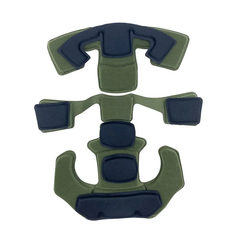 Almohadilla táctica de espuma viscoelástica, almohadillas de repuesto para casco, accesorios de cojín, alfombrilla protectora para ACH MICH Team Wendy versión 1 - imagen 5