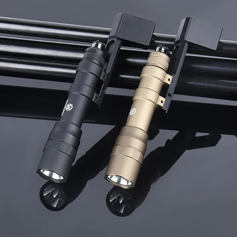 Wadsn-linterna M600DF de 1400 lúmenes, conjunto de montaje fijo Offset, foco LED blanco de alta potencia, luz de caza, Base de explorador, compatible con riel de 20MM - imagen 3