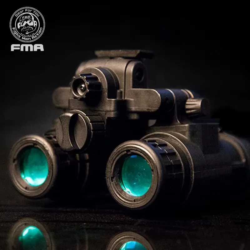Casco táctico FMA NVG AN-PVS31 modelo simulado con función de luz versión TB1284-B - imagen 4