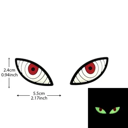 EYES Parche PVC 3D táctico con velcro para mochila