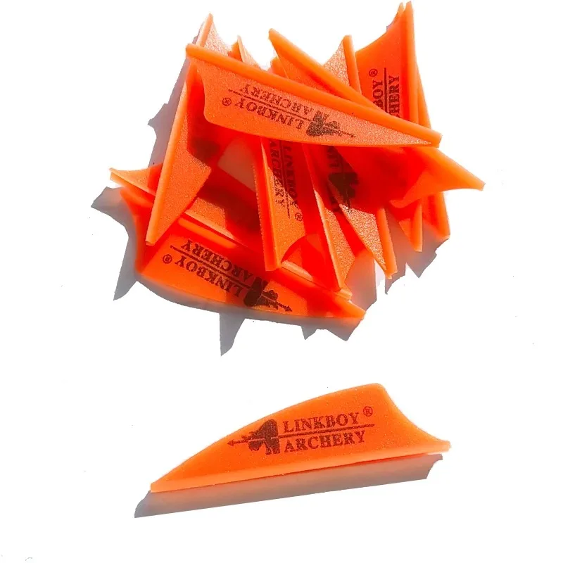 Linkboy-varillas de flecha de Tiro con Arco recurvo, tiro con arco de 1,75 pulgadas para accesorios de plástico, caza, 12 piezas/lote - imagen 5