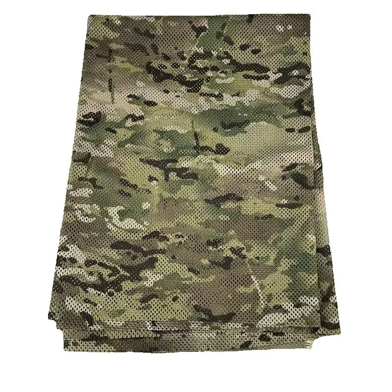 Tela de malla de camuflaje DIY engrosada, resistente al desgaste para bolsas, chalecos, fundas para casco y ropa de equipo táctico - imagen 4