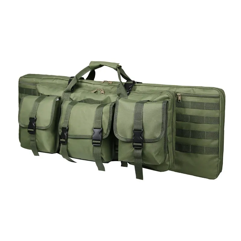 Mochila táctica de 35,4 pulgadas y 90 cm, estuche doble para rifle