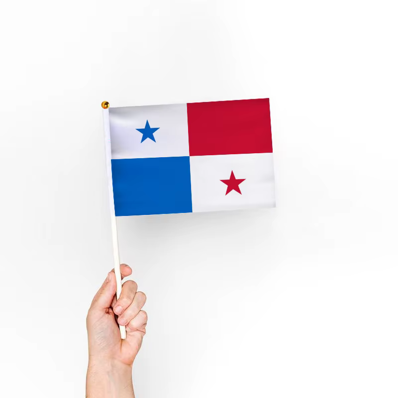Bandera acrílica de Panamá 14x21 cm – Venta al por mayor en España disponible
