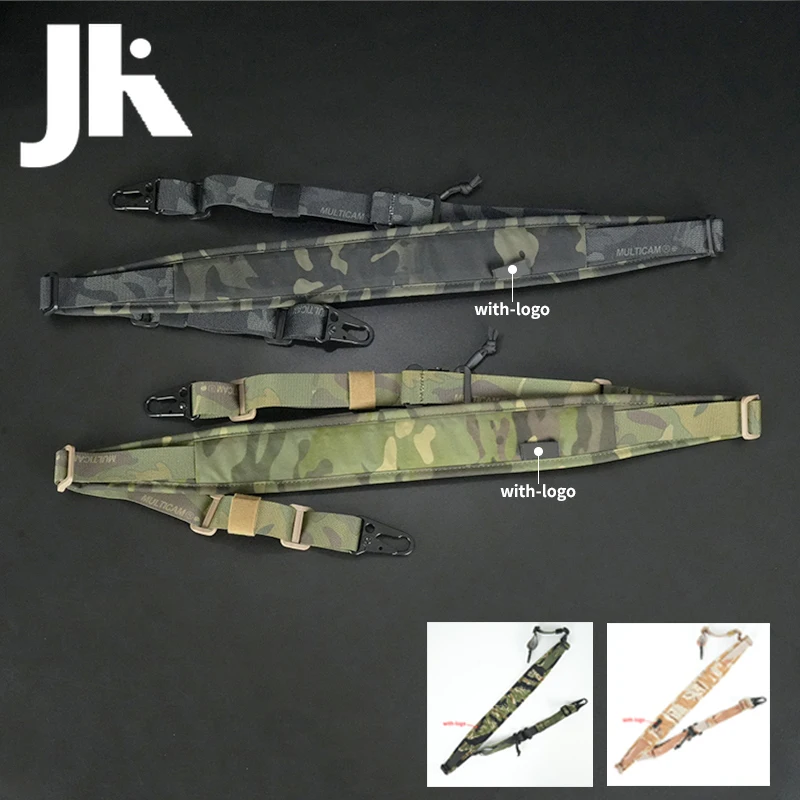 Nuevas correas tácticas de doble punto, Material de nailon 500D, correa de hombro ajustable de 100-135CM para accesorios de caza Airsoft - imagen 4