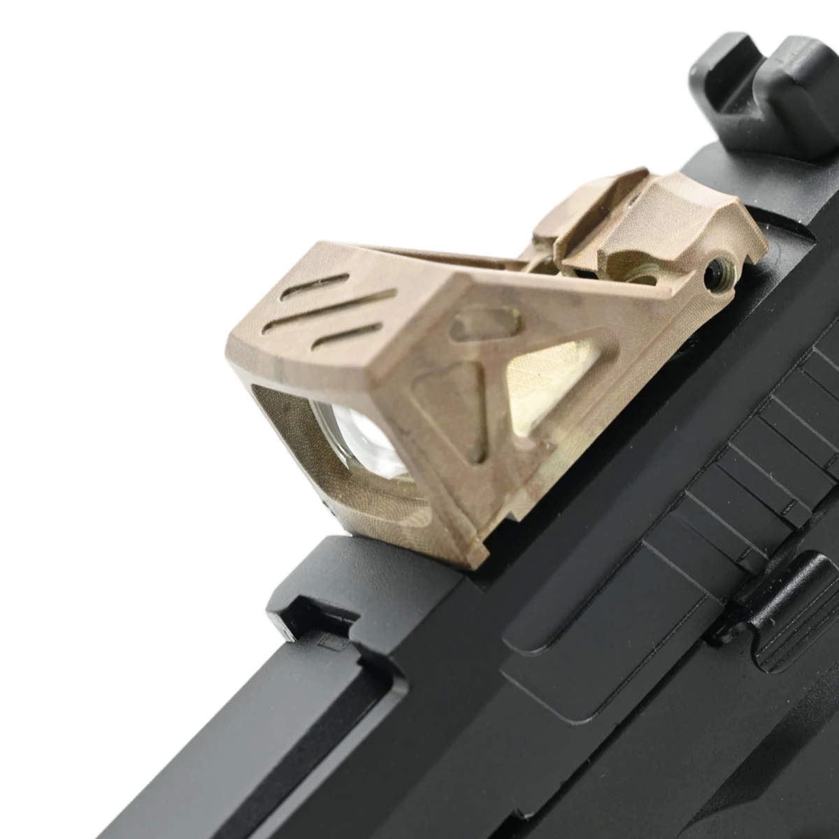 Nuevo Ajuste automático de detección de luz 2025, punto triangular holográfico de baja potencia, luz LED reflectante, pistola Gl * k - imagen 4