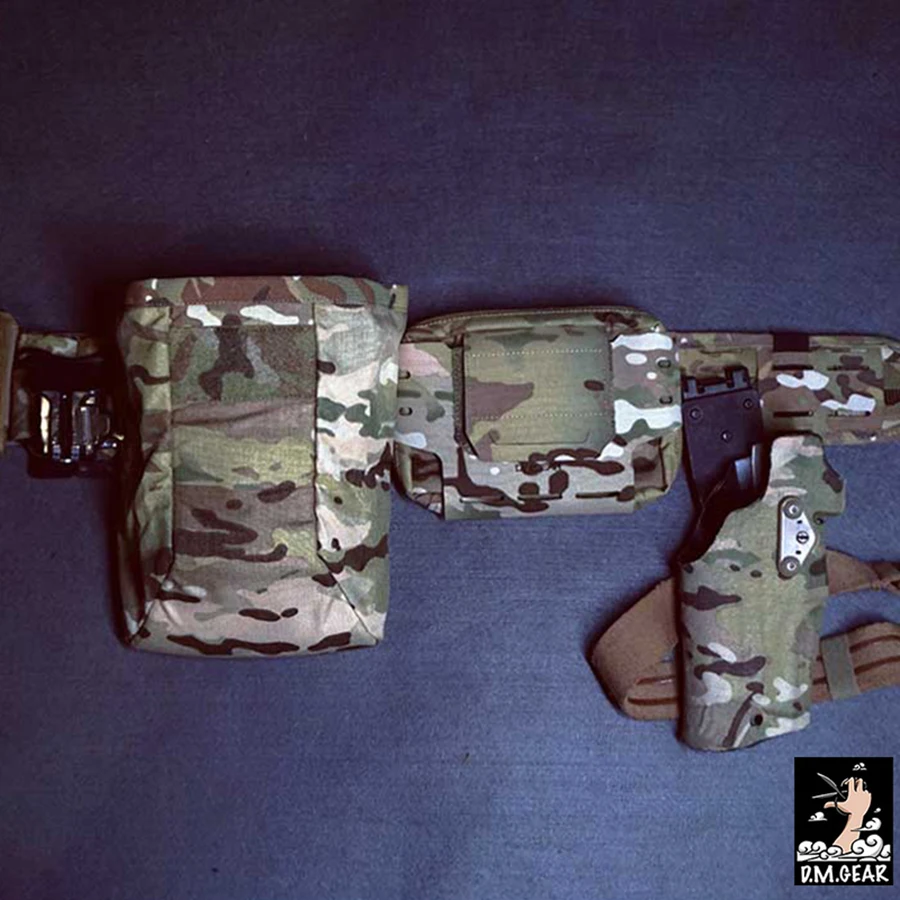 DMgear-bolsa médica Horizontal de armadura MOLLE táctica, bolsa de utilidad cortada con láser - imagen 5