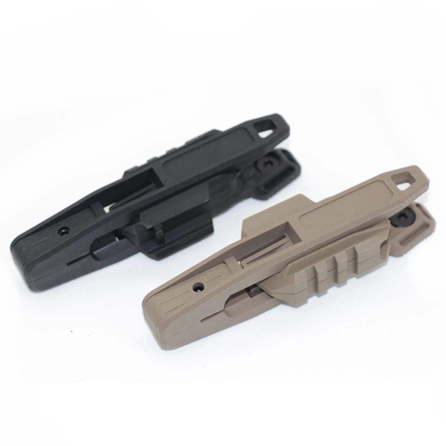 Funda táctica drop left zurda para pistola de caza con riel cadera - imagen 4